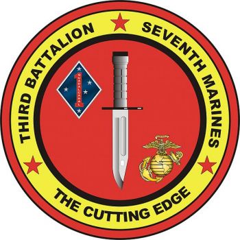 Coat of arms (crest) of the 3rd Battalion, 7th Marines, USMC