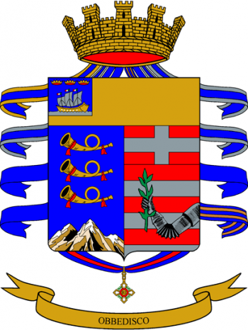 Arms of 52nd Infantry Regiment Alpi, Italian Army