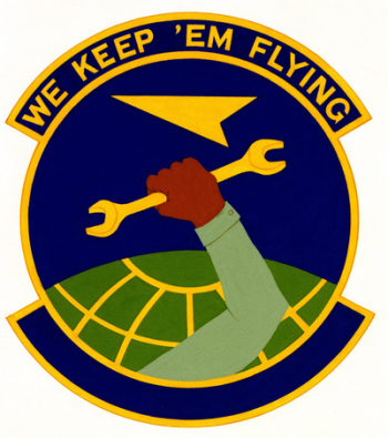 Coat of arms (crest) of the 94th Consolidated Aircraft Maintenance Squadron, US Air Force