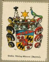 Wappen Grafen Törring-Minucci