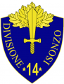14th Infantry Division Isonzo, Italian Army.png