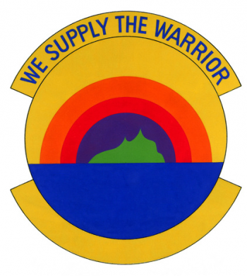 Coat of arms (crest) of the 15th Supply Squadron, US Air Force