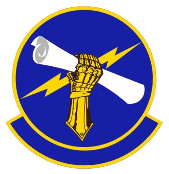Coat of arms (crest) of the 336th Training Squadron, US Air Force