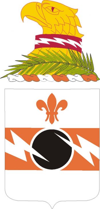 Coat of arms (crest) of 41st Signal Battalion, US Army
