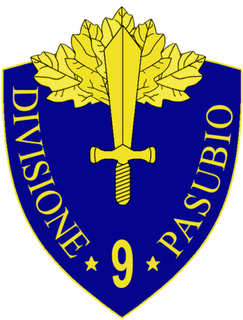 Coat of arms (crest) of the 9th Infantry Division Pasubio, Italian Army