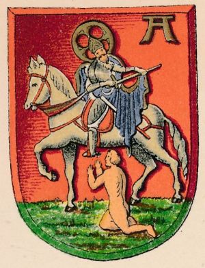 Wappen von Amöneburg (Marburg-Biedenkopf)/Coat of arms (crest) of Amöneburg (Marburg-Biedenkopf)