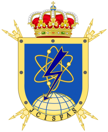 Coat of arms (crest) of the Communications and Information Systems Command of the Spanish Armed Forces, Spain