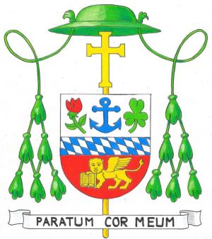 Arms (crest) of Mark Joseph Seitz