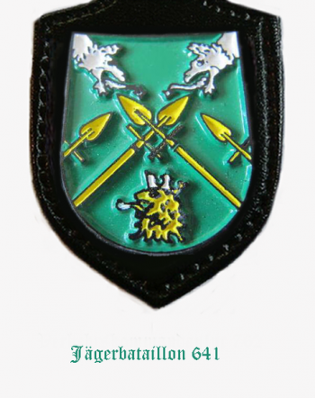 Blason de Jaeger Battalion 641, German Army/Arms (crest) of Jaeger Battalion 641, German Army