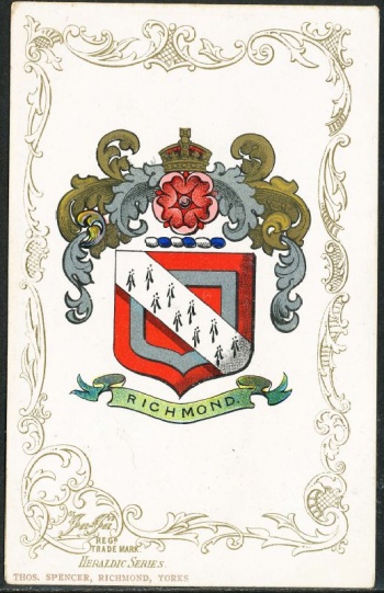 Coat of arms (crest) of Richmond (Yorkshire)