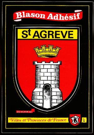 Blason de Saint-Agrève