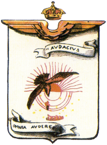 Coat of arms (crest) of the 14th Bombardment Wing, Regia Aeroanutica