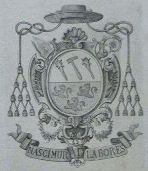 Arms (crest) of Wilhelmus Delvaux