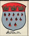 Wappen von Köln/ Arms of Köln