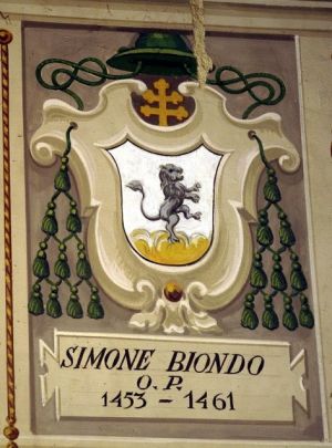 Arms of Simone Biondo
