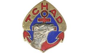 Coat of arms (crest) of the Tchad Marching Regiment, French Army