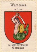Arms (crest) of Warszawa (Warsaw)