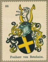 Wappen Freiherr von Botzheim