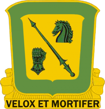 Coat of arms (crest) of 18th Cavalry Regiment, California Army National Guard