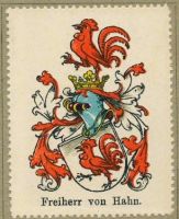 Wappen Freiherr von Hahn