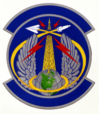 Coat of arms (crest) of the 319th Communications Squadron, US Air Force