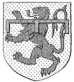 Arms (crest) of Philibert Beaujeu le Doux