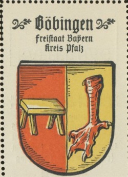 Wappen von Böbingen/Coat of arms (crest) of Böbingen