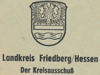 Wappen von Friedberg-Hessen/Coat of arms (crest) of Friedberg-Hessen