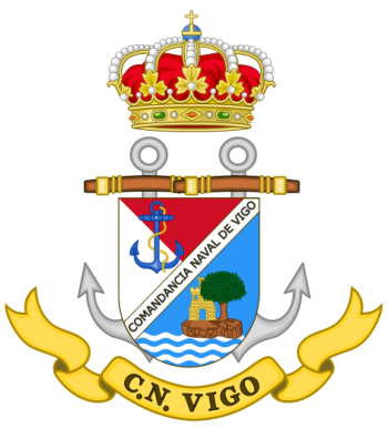 Coat of arms (crest) of Naval Command of Vigo, Spanish Navy