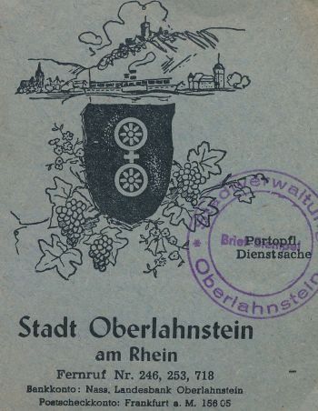 Wappen von Oberlahnstein