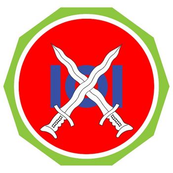 Coat of arms (crest) of the 101st Philippine Division, Philippine Army