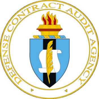 Coat of arms (crest) of the Defense Contact Audit Agency, US
