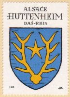 Blason d'Huttenheim/Arms (crest) of Huttenheim