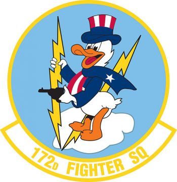 Arms of 172nd Airlift / Fighter Squadron, Michigan Air National Guard