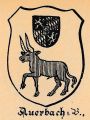 Wappen von Auerbach in der Oberpfalz/ Arms of Auerbach in der Oberpfalz