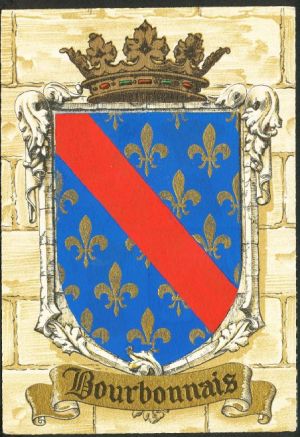 Blason de Bourbonnais/Coat of arms (crest) of {{PAGENAME