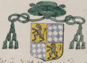 Arms (crest) of Nicolaas de Haudion