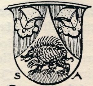 Arms of Columban Gigl