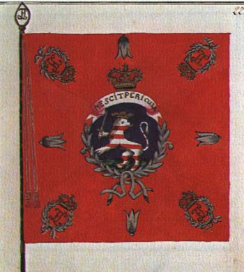 Colour of the Regiment von Watginau, Hessen-Kassel