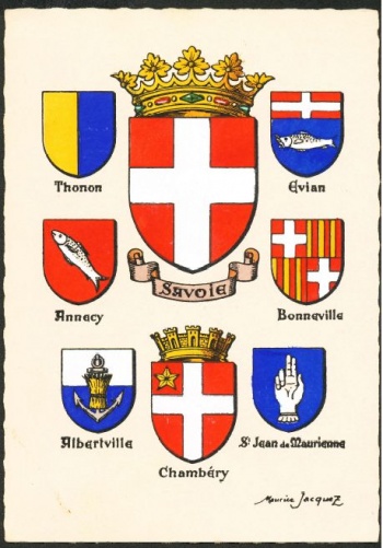 Arms of Maurice Jacquez Postcards