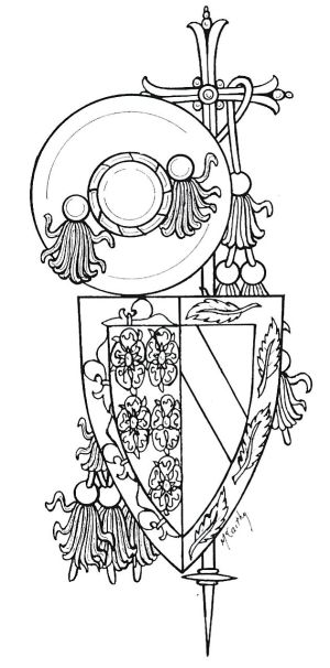 Arms of Juan García de Loaysa y Mendoza