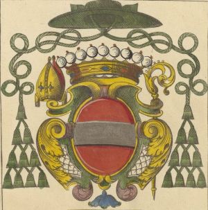 Arms (crest) of Jean-Claude de La Poype de Vertrieu
