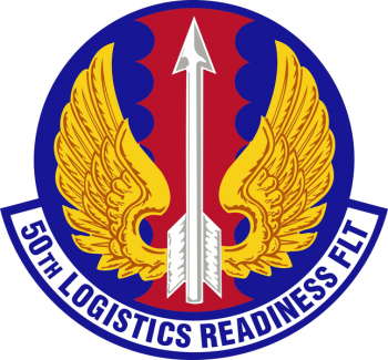 Coat of arms (crest) of the 50th Logistics Readiness Flight, US Air Force