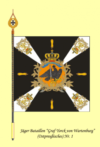 Arms of Jaeger Battalion Count York von Wartenburg (East Prussian) No 1, Germany