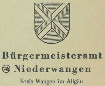 Wappen von Niederwangen