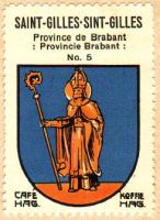 Wapen van Sint-Gillis/Blason de Saint-Gilles/Arms (crest) of Sint-Gillis