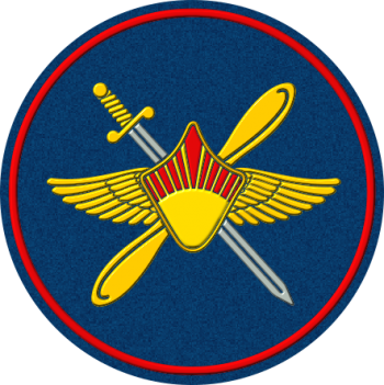 Coat of arms (crest) of the 412th Air Base, Russian Air Force