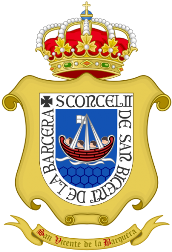 Escudo de San Vicente de la Barquera/Arms of San Vicente de la Barquera
