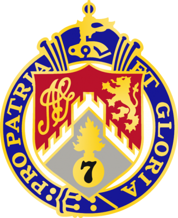 Coat of arms (crest) of 107th Infantry Regiment, New York Army National Guard