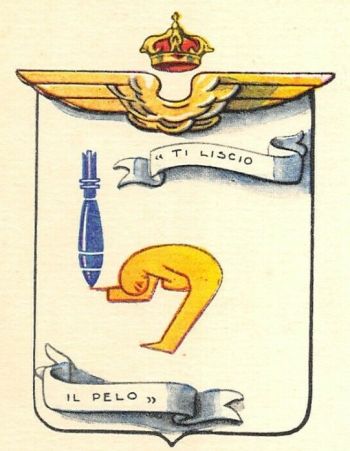 Coat of arms (crest) of the 191st Hydroplane Squadron, Regia Aeronautica